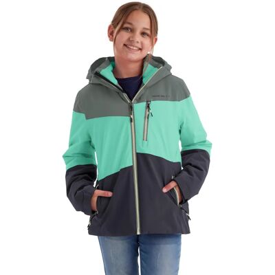 Killtec KOW 170 Girls Mint Waterproof Jacket - Outdoor Jacket Killtec KOW 170 Girls Mint Waterproof Jacket - Outdoor Jacket