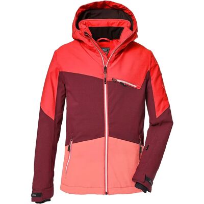 KILLTEC Kinder Skijacke Orange - Wasserfest & Atmungsaktiv - 164 KILLTEC Kinder Skijacke Orange - Wasserfest & Atmungsaktiv - 164