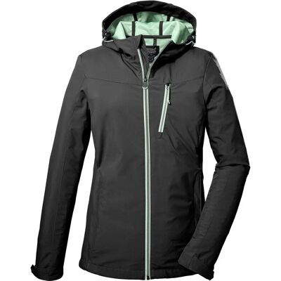 Killtec Black Softshell Jacket KOS 89 WMN SFTSHLL JCKT Killtec Black Softshell Jacket KOS 89 WMN SFTSHLL JCKT