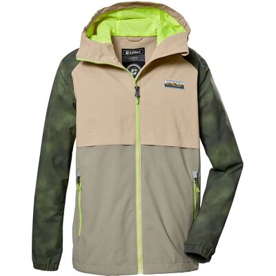 Veste fonctionnelle pour garçons killtec avec capuche - Veste extérieure pour enfants - Sable Veste fonctionnelle pour garçons killtec avec capuche - Veste extérieure pour enfants - Sable