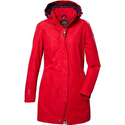 KILLTEC Women’s Waterproof Jacket - KOS 44 WMN PRK - Windproof, Breathable, PFC-Free KILLTEC Women’s Waterproof Jacket - KOS 44 WMN PRK - Windproof, Breathable, PFC-Free