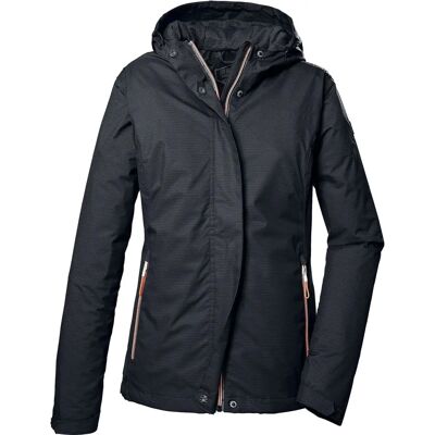 Veste imperméable recyclée pour femme killtec avec capuche Veste imperméable recyclée pour femme killtec avec capuche