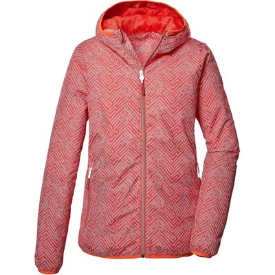 Killtec Women's Coral Pink Packable Jacket - Jacket Killtec Women's Coral Pink Packable Jacket - Jacket