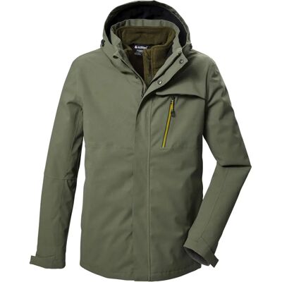 Killtec Men's Olive Functional Jacket KOW 6 MN Killtec Men's Olive Functional Jacket KOW 6 MN