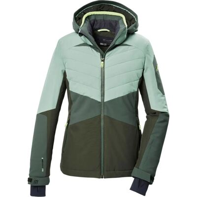killtec KSW 34 WMN SKI JKT - bright steel mint - waterproof jacket killtec KSW 34 WMN SKI JKT - bright steel mint - waterproof jacket