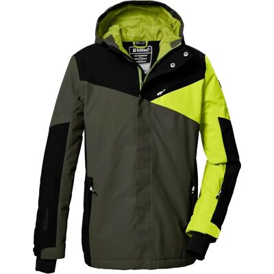 Giacca da sci per ragazzi Killtec - KSW 387 BYS SKI - Oliva - Giacca da sci per bambini Giacca da sci per ragazzi Killtec - KSW 387 BYS SKI - Oliva - Giacca da sci per bambini