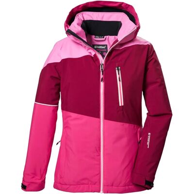 Veste de ski pour filles Killtec KSW 331 - Framboise foncée Veste de ski pour filles Killtec KSW 331 - Framboise foncée