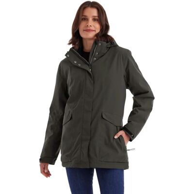 KILLTEC Femme Veste Imperméable Verte - Veste KILLTEC Femme Veste Imperméable Verte - Veste