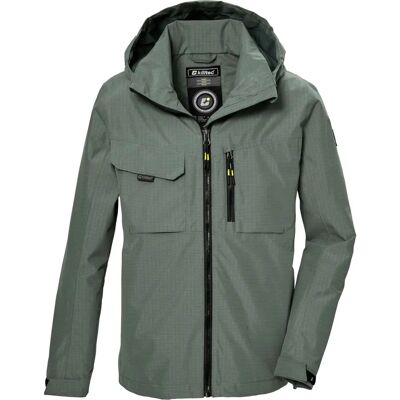 Veste imperméable pour enfants KILLTEC - KOS 140 BYS JCKT - Vert olive - Veste Veste imperméable pour enfants KILLTEC - KOS 140 BYS JCKT - Vert olive - Veste