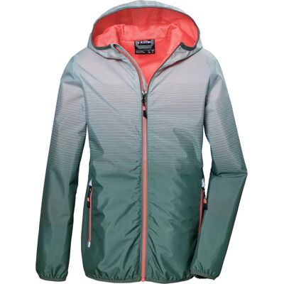 KILLTEC Kinder Wasserdichte Jacke mit Reflektierenden Elementen - Jacke KILLTEC Kinder Wasserdichte Jacke mit Reflektierenden Elementen - Jacke