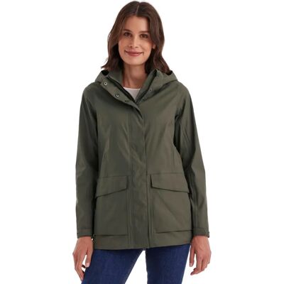 G.I.G.A. DX BY Veste Imperméable Recyclée Vert Femme - Veste G.I.G.A. DX BY Veste Imperméable Recyclée Vert Femme - Veste