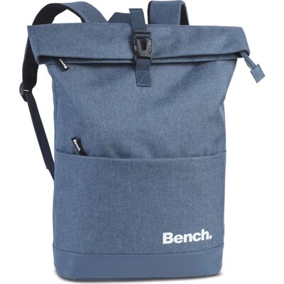 Bench Denim Roll Top Rucksack 47 cm - Rucksack Bench Denim Roll Top Rucksack 47 cm - Rucksack