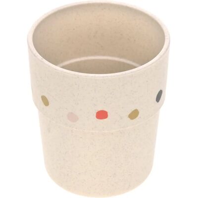Lassig Little Mateys Glas Beige - kinderbekertje Lassig Little Mateys Glas Beige - kinderbekertje