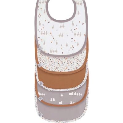 Lässig Bavaglini per Bambini - Confezione da 5 Cotone Biologico Lässig Bavaglini per Bambini - Confezione da 5 Cotone Biologico