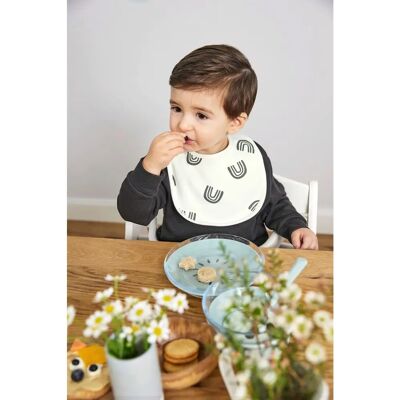 Lässig Klett-Lätzchen Set - Bio-Baumwolle, 5er Pack - Baby Lätzchen 3-18 Monate Lässig Klett-Lätzchen Set - Bio-Baumwolle, 5er Pack - Baby Lätzchen 3-18 Monate