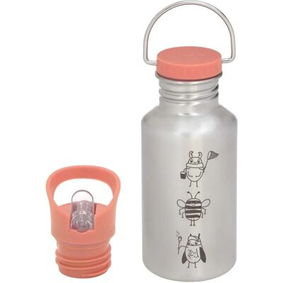 Lässig Nature Gourde pour enfant en inox - Gourde enfant - Publicité Lässig Nature Gourde pour enfant en inox - Gourde enfant - Publicité
