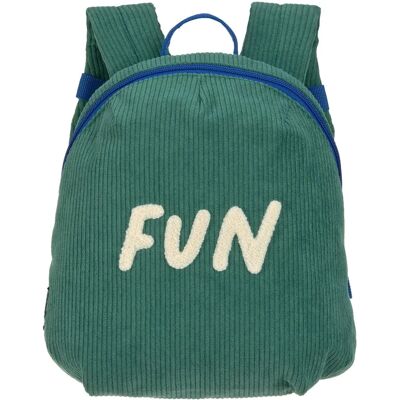 Sac à Dos Enfant Vert Océan Lässig - Velours Petit, Bretelles Ajustables Sac à Dos Enfant Vert Océan Lässig - Velours Petit, Bretelles Ajustables