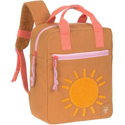 Lässig Petit sac à dos carré Little One & Me caramel - Petit Lässig Petit sac à dos carré Little One & Me caramel - Petit
