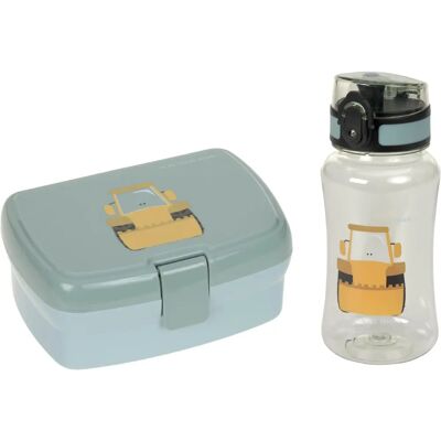 Lassig Lunch-Set Tiny Drivers - Lunchbox, 460 ml Tritan-Flasche Lassig Lunch-Set Tiny Drivers - Lunchbox, 460 ml Tritan-Flasche