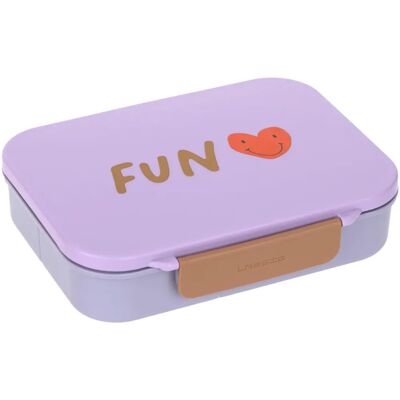 Lässig Little Gang Herz Lilac Bento Lunchbox Lässig Little Gang Herz Lilac Bento Lunchbox