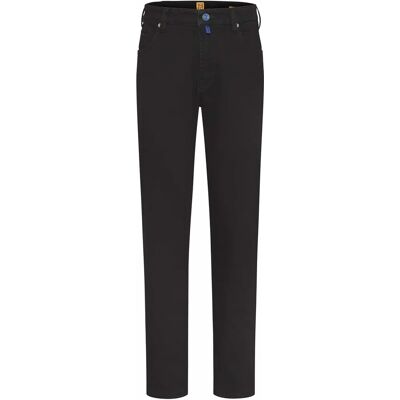 Meyer M5 Regular Schwarze Stretch Five-Pocket-Jeans Meyer M5 Regular Schwarze Stretch Five-Pocket-Jeans