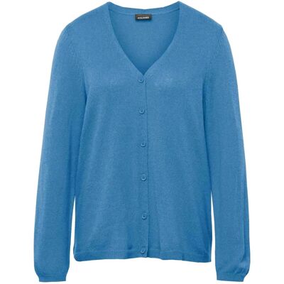 Goldner Fashion - Kashmir Cardigan V-Ausschnitt - Blau - Gr.21 Damen - Kashmir Cardigan Goldner Fashion - Kashmir Cardigan V-Ausschnitt - Blau - Gr.21 Damen - Kashmir Cardigan