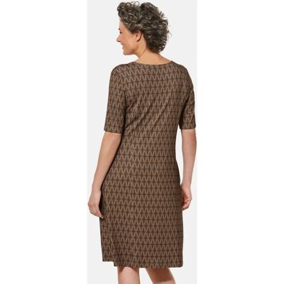 Goldner Fashion Modell 46 - Druck Jersey Kleid Goldner Fashion Modell 46 - Druck Jersey Kleid