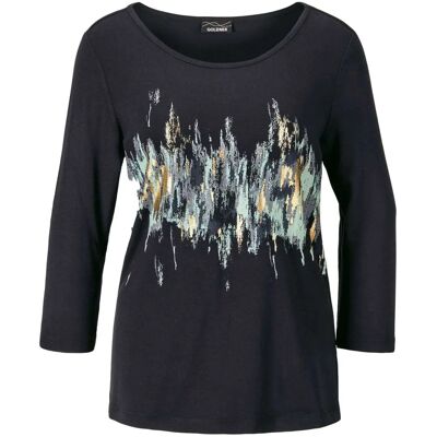 Goldner Fashion - Painokuvioitu hohtava neulospaita - Strickpullover Goldner Fashion - Painokuvioitu hohtava neulospaita - Strickpullover
