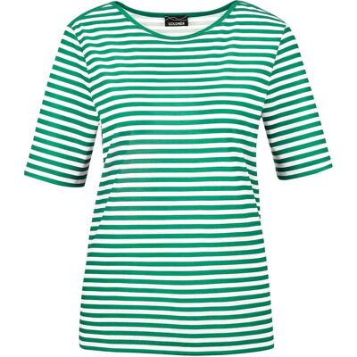Goldner Fashion Neulospaita - grün/weiß gestreift - Größe 40 Damen Goldner Fashion Neulospaita - grün/weiß gestreift - Größe 40 Damen