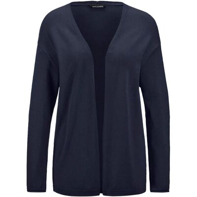 Goldner Fashion Neuletakki - Dunkelblau - Gr. 23 Damen - Cardigan Goldner Fashion Neuletakki - Dunkelblau - Gr. 23 Damen - Cardigan