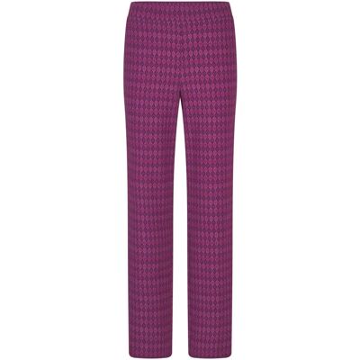 Goldner Fashion - VERA - Himbeerrot - Gemustert Goldner Fashion - VERA - Himbeerrot - Gemustert