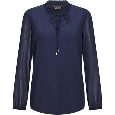Goldner Fashion - Sifonkipusero - Dunkelblau - Bluse Goldner Fashion - Sifonkipusero - Dunkelblau - Bluse