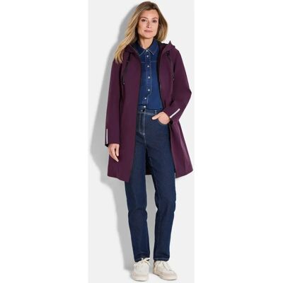 Goldner Fashion Reflektierende Wasserdichte Jacke - Preiselbörnrot? - Größe 50 Damen Goldner Fashion Reflektierende Wasserdichte Jacke - Preiselbörnrot? - Größe 50 Damen