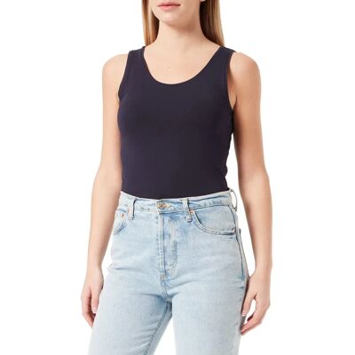 T-Shirt femme col en V XS - S. Oliver - bleu T-Shirt femme col en V XS - S. Oliver - bleu