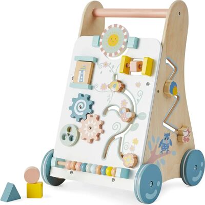 Bayer Chic 2000 Activiteit-Wandelwagen - Houten Bunt voor Kinderen Bayer Chic 2000 Activiteit-Wandelwagen - Houten Bunt voor Kinderen
