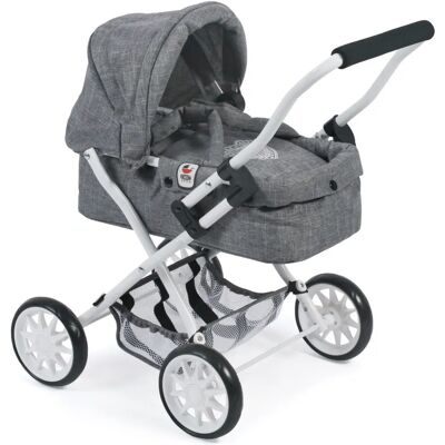 CHIC 2000 Mini-Kuschel-Puppenwagen SMARTY - Grau CHIC 2000 Mini-Kuschel-Puppenwagen SMARTY - Grau