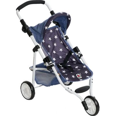 CHIC2000 Lola Dockvagn för Jogging - Blå, Fällbar, Justerbar Handtag CHIC2000 Lola Dockvagn för Jogging - Blå, Fällbar, Justerbar Handtag