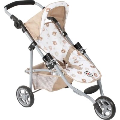 CHIC2000 Lola Poussette pour Poupée - Rose & Bärchen - Voiture pour Poupées CHIC2000 Lola Poussette pour Poupée - Rose & Bärchen - Voiture pour Poupées