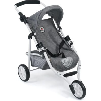 CHIC 2000 Lola Jogging Buggy - Passeggino giocattolo con tetto e cintura di sicurezza CHIC 2000 Lola Jogging Buggy - Passeggino giocattolo con tetto e cintura di sicurezza