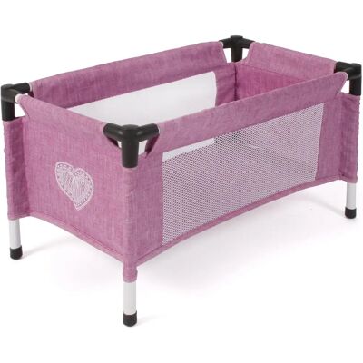 CHIC2000 Docka Resesäng - Rosa, Fällbar, med Bärväska CHIC2000 Docka Resesäng - Rosa, Fällbar, med Bärväska