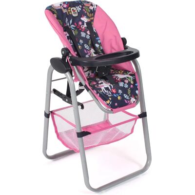 Chaise haute pour poupée CHIC2000 - Mobilier pour poupée Chaise haute pour poupée CHIC2000 - Mobilier pour poupée