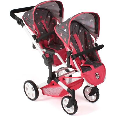 CHIC2000 Linus Duo Butterfly Puppenwagen - Puppe bis 50 cm CHIC2000 Linus Duo Butterfly Puppenwagen - Puppe bis 50 cm