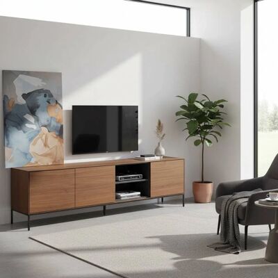 Pharao24 - Fernsehmöbel Nussbaum furniert - TV cabinet Pharao24 - Fernsehmöbel Nussbaum furniert - TV cabinet
