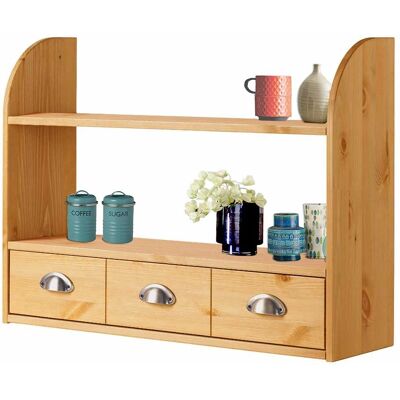 Pharao24 - Wandregal - Pine - Drawer - Wall shelf Pharao24 - Wandregal - Pine - Drawer - Wall shelf