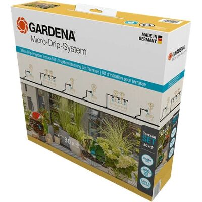 Gardena 13400-20 sistem de irigare prin picurare - Set complet pentru 30 de plante Gardena 13400-20 sistem de irigare prin picurare - Set complet pentru 30 de plante