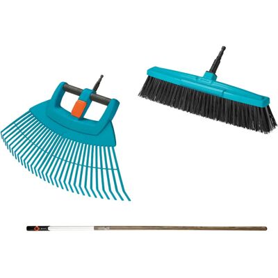 Gardena - 17356-60 Tuingereedschapset - Bladeren en padreiniging Gardena - 17356-60 Tuingereedschapset - Bladeren en padreiniging
