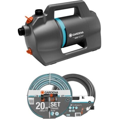 Gardena 9051-20 Waterpomp - 4100 l/h, 36m, 3,6 bar Gardena 9051-20 Waterpomp - 4100 l/h, 36m, 3,6 bar