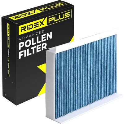 RIDEX PLUS Filtro abitacolo - Filtro particelle, allergia, effetto antibatterico RIDEX PLUS Filtro abitacolo - Filtro particelle, allergia, effetto antibatterico