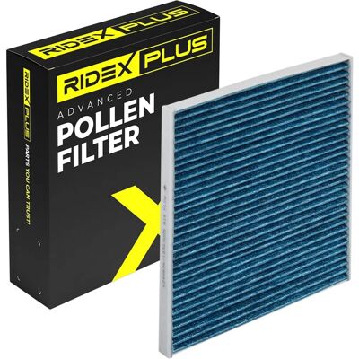 RIDEX PLUS Ford Interieurfilter - antibacterieel, pollen, actief kool RIDEX PLUS Ford Interieurfilter - antibacterieel, pollen, actief kool