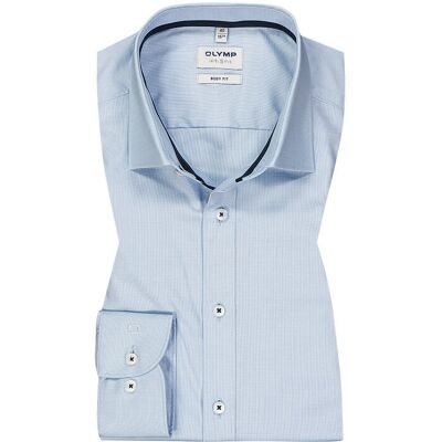 OLYMP Level Five body fit Blau Businesshemd - Hemd OLYMP Level Five body fit Blau Businesshemd - Hemd
